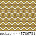 brown hexagonal abstract pattern 45786731