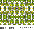 textile green hexagonal abstract pattern 45786732