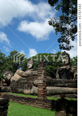 Wat Phra Kaeo with Buddha Statues Historical Park Wat Phra Kaeo with Buddha Statues Historical Park 45787383