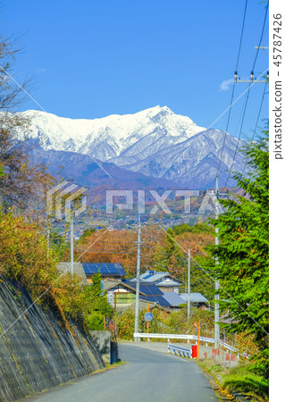 可以看到Tanigawadake的路（垂直） 45787426