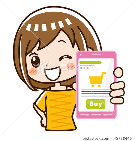 Online shopping women Online shopping women 45788446
