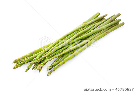 Asparagus isolated on white background 45790657