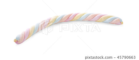 colorful marshmallows candy isolated on white 45790663