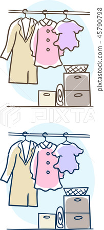 In the closet In the closet 45790798