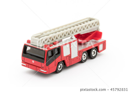 Fire truck with ladder: fire truck Fire truck with ladder: fire truck 45792831