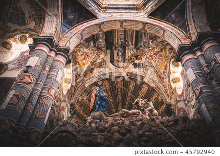 The fortified city of Mexico San Miguel de Agente 45792940