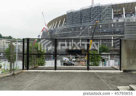 新國家體育場正在建設中 新國家體育場正在建設中 45793655