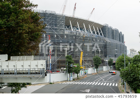 新國家體育場正在建設中 新國家體育場正在建設中 45793659