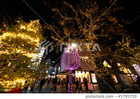 Tokyo cityscape in Japan View the cityscape of Jiyugaoka including Jiyugaoka South Exit Green Road (nine products Buddha River Green Road) (back to Jiyugaoka Station) Tokyo cityscape in Japan View the cityscape of Jiyugaoka including Jiyugaoka South Exit Green Road (nine products Buddha River Green Road) (back to Jiyugaoka Station) 45795720