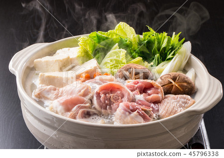 Chicken pot-water cooked 45796338