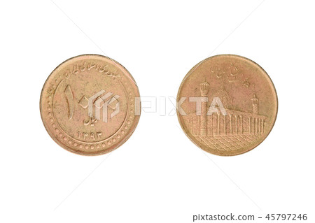 One thousand Iranian rial coin. Shah Cheragh shrine 45797246