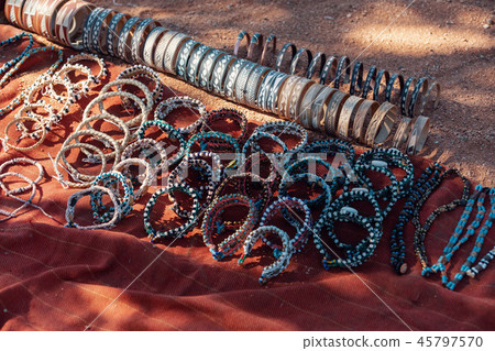 traditional souvenirs from himba peoples, Africa traditional souvenirs from himba peoples, Africa 45797570