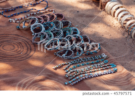 traditional souvenirs from himba peoples, Africa traditional souvenirs from himba peoples, Africa 45797571