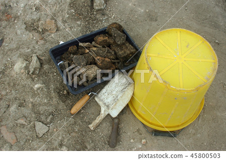Archaeology tools and finds Archaeology tools and finds 45800503