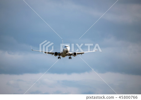 Flighted airliner Flighted airliner 45800766