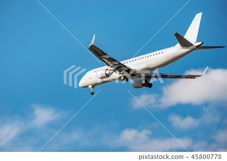 Flighted airliner Flighted airliner 45800778