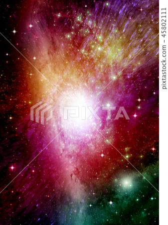 galaxy in a free space 45802111