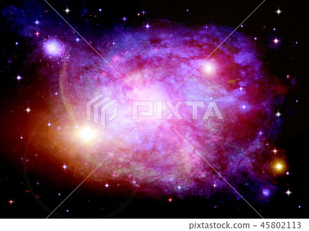 galaxy in a free space 45802113