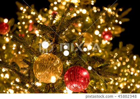 (東京夜景)聖誕節庫格爾和散景球2 (東京夜景)聖誕節庫格爾和散景球2 45802348