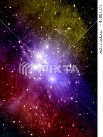 galaxy in a free space 45802379