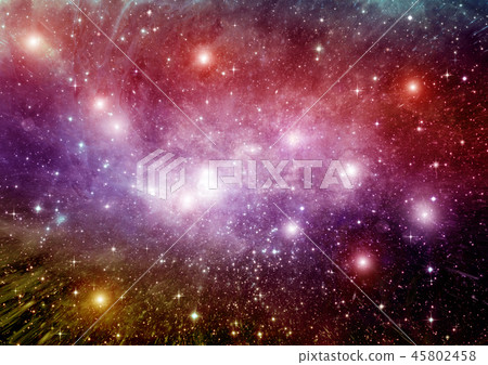galaxy in a free space 45802458