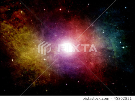 galaxy in a free space 45802831