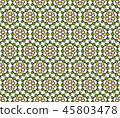 hexagonal abstract textile pattern 45803478