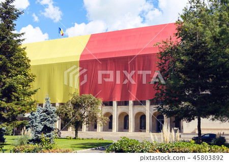 the flag of Romania 45803892