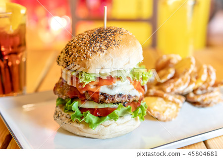 Tasty Juicy American Beef Burger Menu Tasty Juicy American Beef Burger Menu 45804681