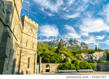 The Vorontsov Palace in Alupka, Crimea 45805703