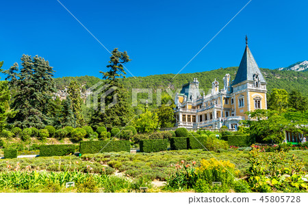 Massandra Palace, a major tourist attraction in Crimea 45805728