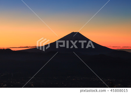 Mt Fuji Amari at dawn 45808015