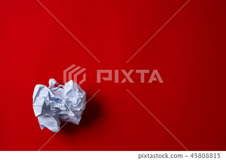 皺巴巴的文件，紙張，垃圾 45808815