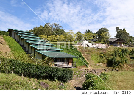 Village park original house ruins mark of Oribe 45810310