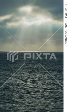 Sunrise at sea 45810497