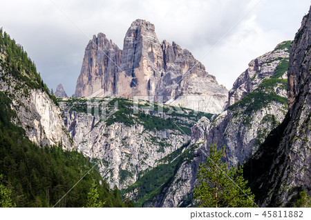 The three peaks of Lavaredo, Italy 45811882
