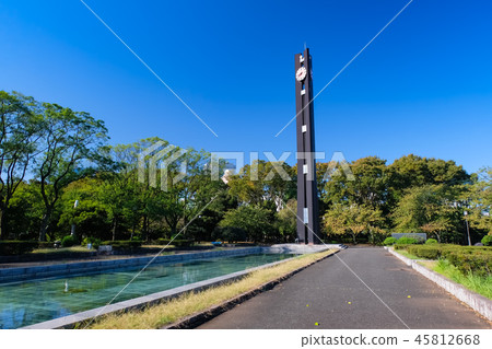 The Clock Tower of the National Assembly Forecourt 45812668