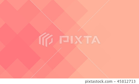 Abstract pink and red neon background. Rectangular geometric pattern. Abstract vector illustration 45812713