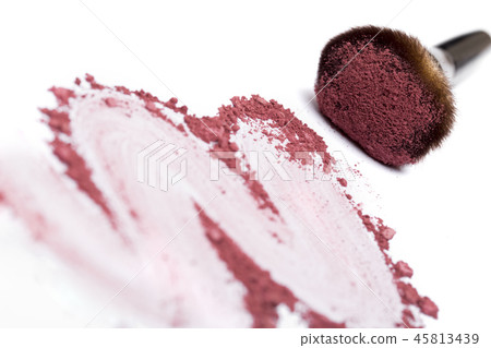 cosmetics on the white background 45813439