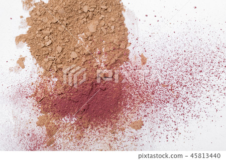 cosmetics on the white background 45813440