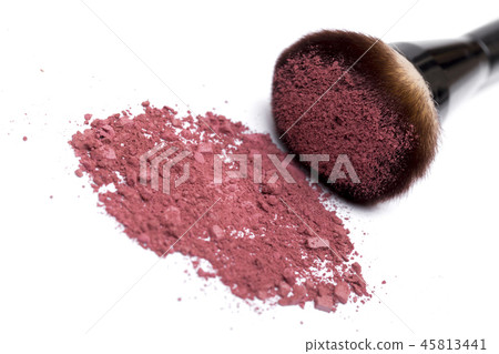 cosmetics on the white background 45813441
