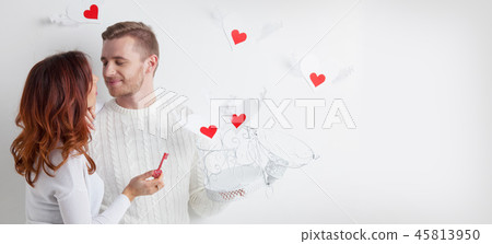 Couple releasing love 45813950