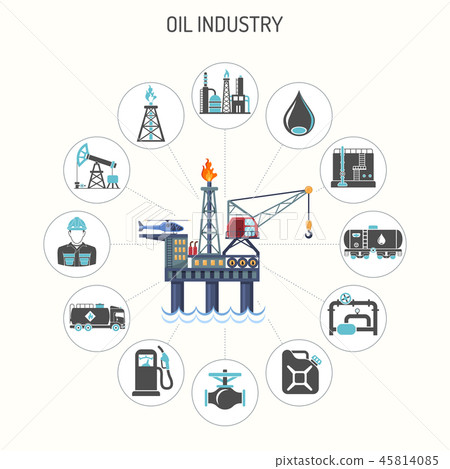 Oil Industry Concept 45814085
