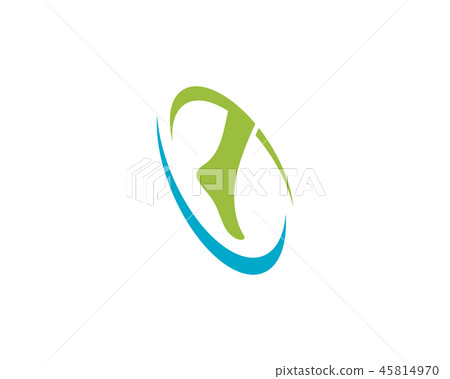 foot Logo Template vector icon 45814970
