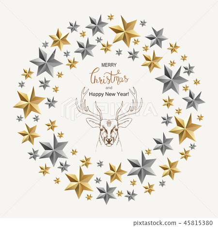 Holiday Vector Lettering background. Merry Christmas concept Holiday Vector Lettering background. Merry Christmas concept 45815380