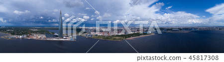 Panorama of St. Petersburg Lakhta Center Panorama of St. Petersburg Lakhta Center 45817308