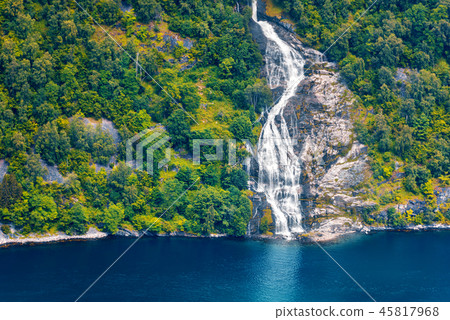 Breathtaking view of Sunnylvsfjorden fjord Breathtaking view of Sunnylvsfjorden fjord 45817968