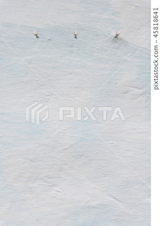 Nails in the wall, adobe whitewashed wall, retro Nails in the wall, adobe whitewashed wall, retro 45818641