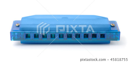 Blue plastic harmonica Blue plastic harmonica 45818755