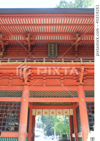 鹿島神宮的塔門(茨城縣) 鹿島神宮的塔門(茨城縣) 45819261